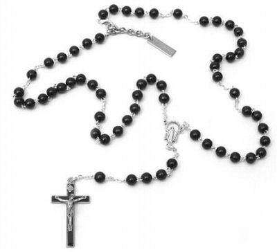 Beckham Style Rosary Necklace - FREE SHIPPING