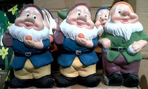 Lovable Garden Gnome -  22 cm