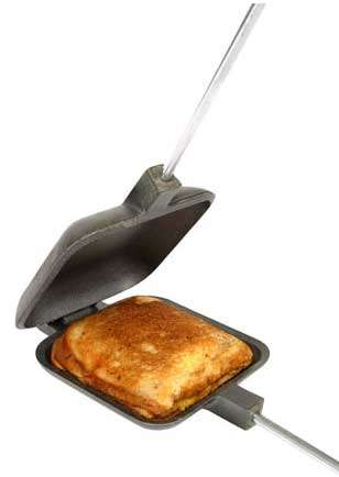 Quality Cast Iron Square Toaster