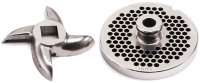 Meat Mincer #5 and #8  - Accesories - Mincer blade + Sausage attachment