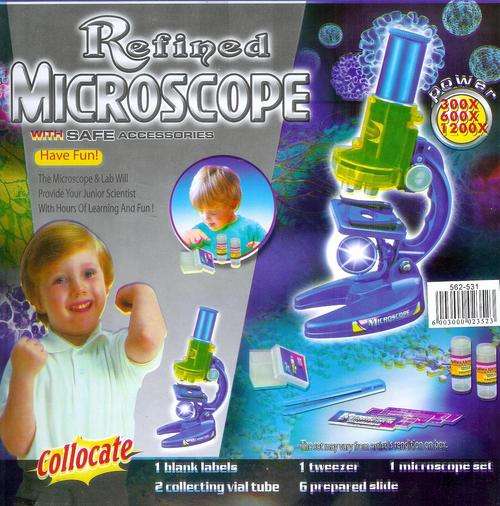 MICROSCOPE SET FOR YOUNG SCIENTISTS  GREAT GIFT!