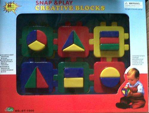 Snap & Play Creative Blocks for young Children
