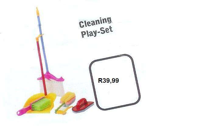 PRETEND PLAY - CLEANING SET