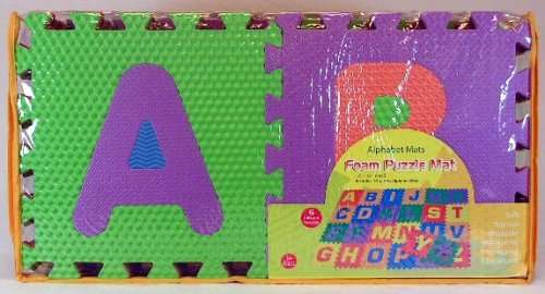 EVA Alphabet Blocks (Full alphabet from A-Z)