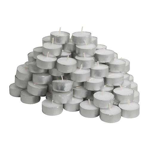 Pack of 50 Tea Light Candles for only R45.00