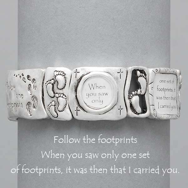 FOLLOW THE FOOTPRINTS  (Made in USA)