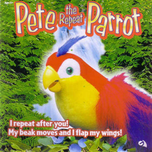 Talk Back Toy Parrot on Perch - What a Hoot!