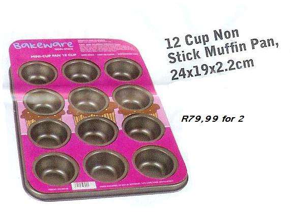 2 x 12 cup Muffin Pans