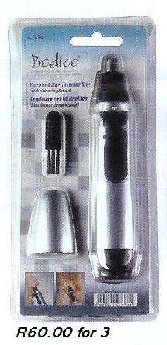 NOSE & EAR HAIR TRIMMERS -3 SETS FOR THIS PRICE