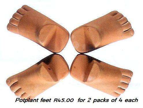Terracotta Pot Feet