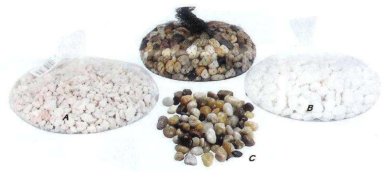 1 KG RIVER STONES