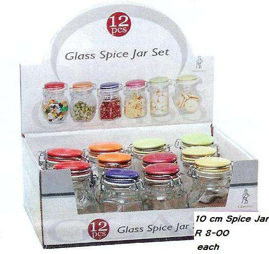 10 cm SPICE JARS - R69,99 FOR 10