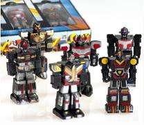 ROBOT FIGURINES  -  6 IN PACK
