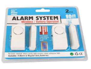DOOR AND WINDOW DIY ALARM KIT - 2 PCE