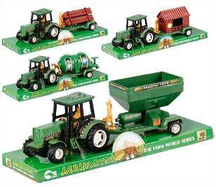 FARMER TRACTOR TRAILER