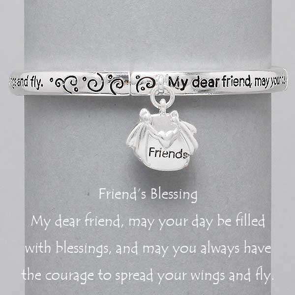 NEW STOCK ITEM! - FRIEND BLESSING BRACELET