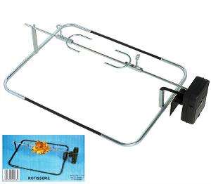 BBQ Rotisserie with Battery Operated  Motor: Retailing for R599,00