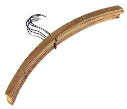 HANGERS WOODEN - 5 PCE ADULT