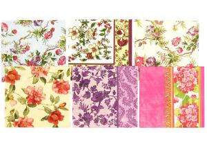 FLORAL SERVIETTES - 2 PLY - PACK OF 20