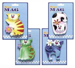 CATS RULE! MAGNETIC MEMO HOLDERS
