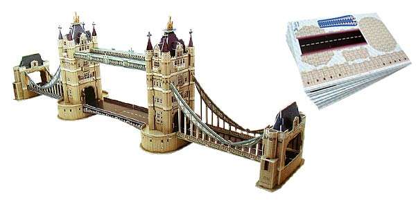 3D PUZZLES - TOWER BRIDGE, LONDON
