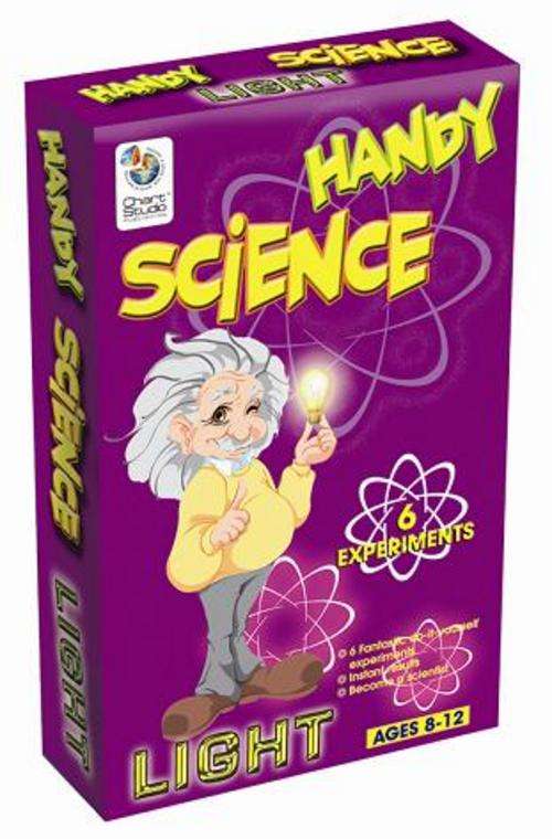HANDY SCIENCE - 6 EXPERIMENTS - LIGHT