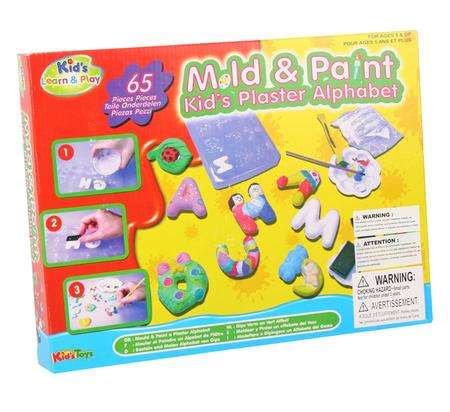 Mold & Paint the Alphabet