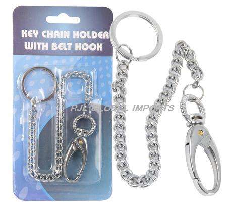 2 X KEY CHAIN & BELT HOOK