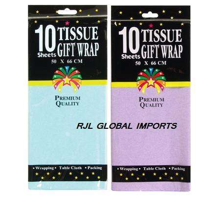 Gift Wrapping - Tissue Paper BLUE & LILAC- 100 Sheets