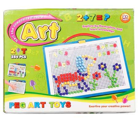 EDU PEG ART 284 PIECE