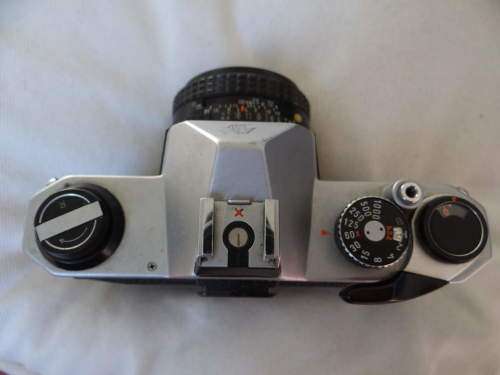 Pentax K1000 SLR Film Camera with Pentax 50mm f2 Lens