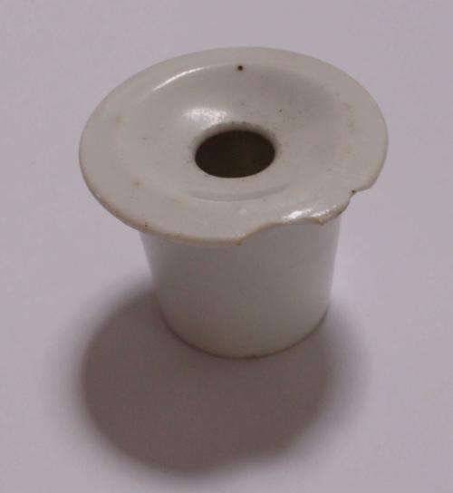 School desk inkwell