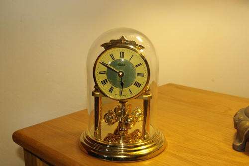 Hermle quartz dome clock
