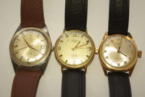 Three Rotary Men's watches