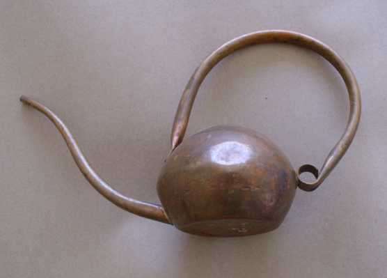 Brass/ copper ? Watering can