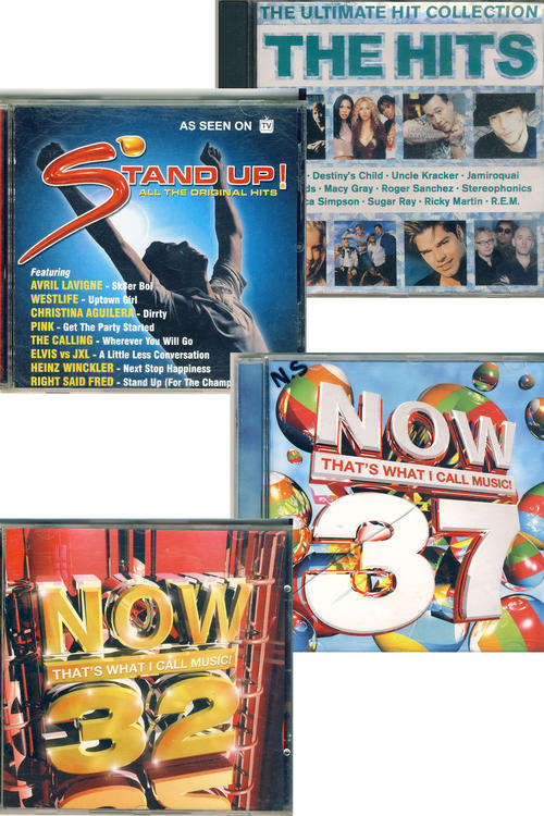 Various CDs 4 in set (Stand Up, Now 32, Now 37, The Hits 7)