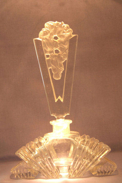 Art Deco perfume bottle