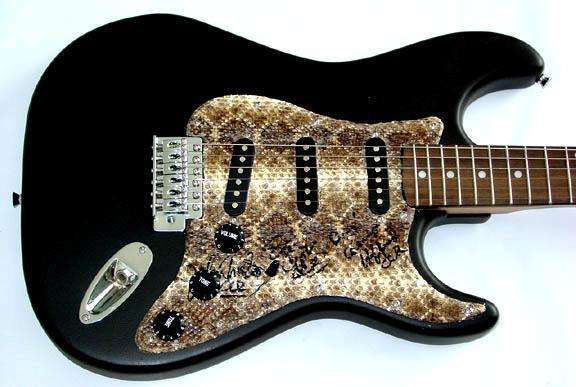 Creedence Clearwater Revival Autographed Guitar