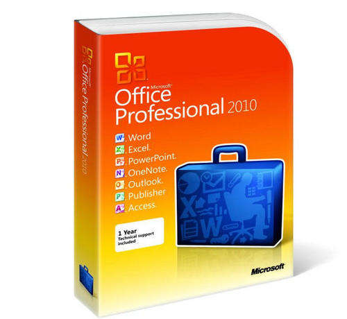 Microsoft Office 2010 Professional - Factory Sealed
