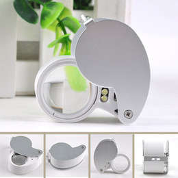 Metal Magnifying Glass With Led