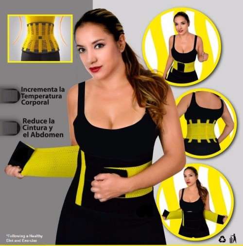 Hot Shapers Hot Belt Power  Fast Weight Loss Girdle Slimming Belt