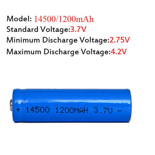 GH 14500 Rechargeable Battery 3.7V