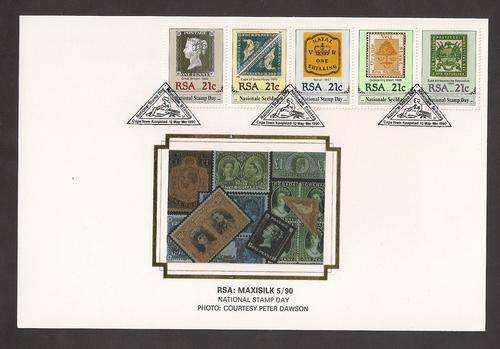 1990 Maxisilk 5/90 National Stamp Day