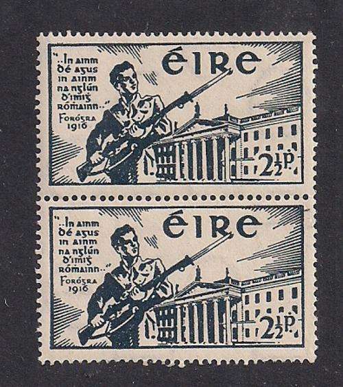 Ireland 1941 SG 128 Volunteer and GPO Pair MNH