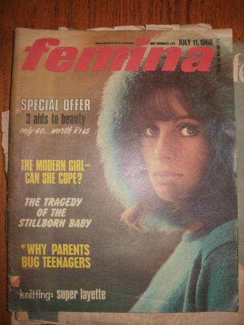Vintage July 11 1968 Femina mag