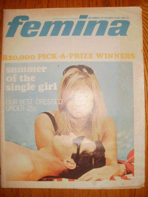 Vintage Dec 14 1967 Femina magazine