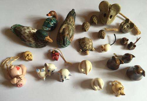 Printers tray ornaments