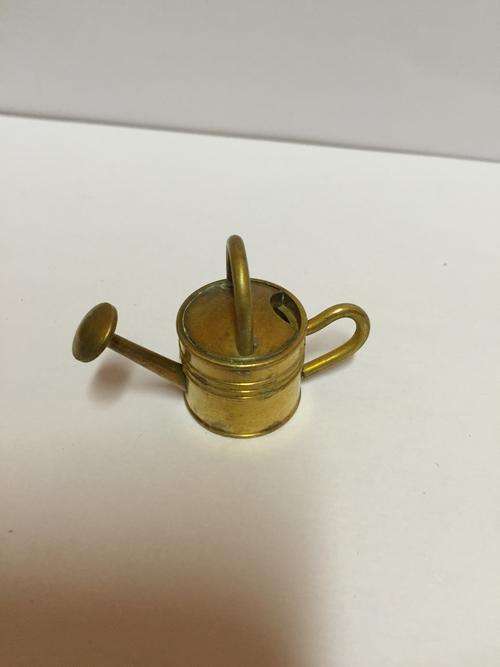 Vintage Brass Miniature watering can