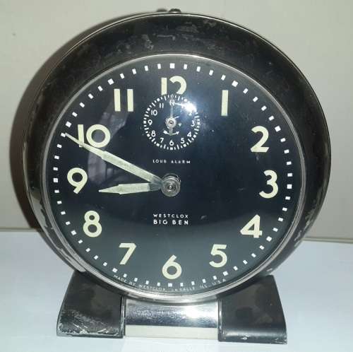Vintage Big Ben Westclox Alarm Clock (#2). Working