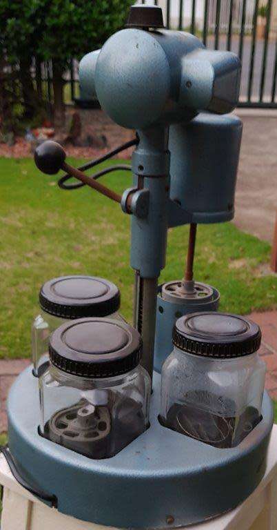 Watch cleaning machine. Made in Germany. Used. Working